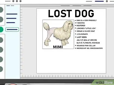 Image titled Make Lost Pet Signs Step 8