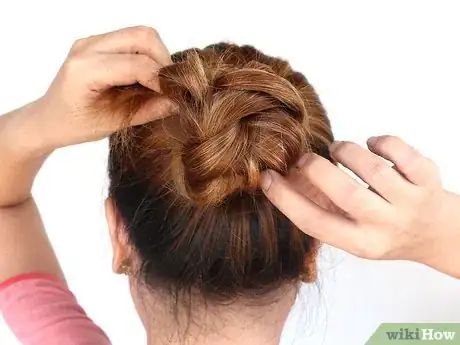 Image titled Do a 3D Flower Bun Step 12