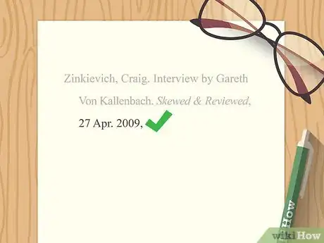 Image titled Cite an Interview Step 4