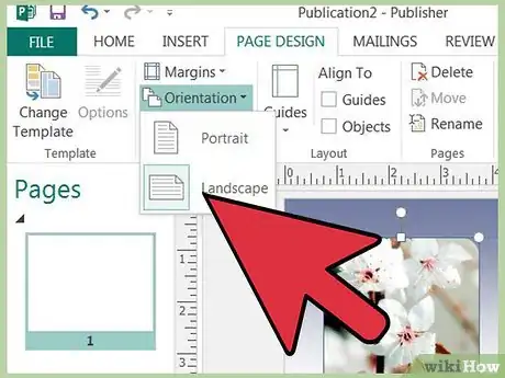 Image titled Make a Monthly Calendar with Microsoft Publisher Step 7