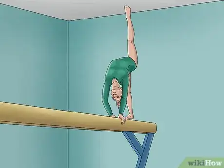 Image titled Do to Back Walkovers on the Beam Step 28