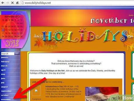 Image titled Find Out What Type of Holiday Exists Today Online (Besides Common Holidays) Step 6