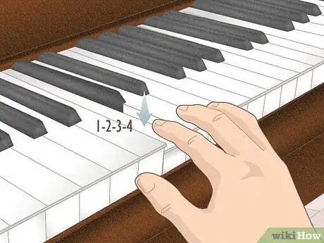 Image titled Play the C Major Arpeggio on the Piano Step 8