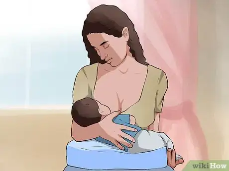 Image titled Achieve a Good Latch when Breastfeeding Step 3