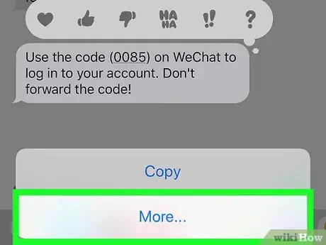 Image titled Forward Text Messages to Another Phone on iPhone or iPad Step 4