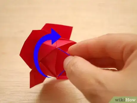 Image titled Fold a Paper Rose Step 39