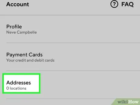 Image titled Change an Address on DoorDash on Android Step 4