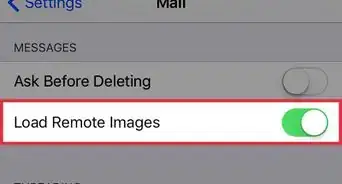 Load Images in Mail Automatically on an iPhone