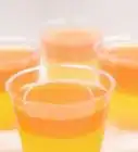 Make Candy Corn Jello Shots