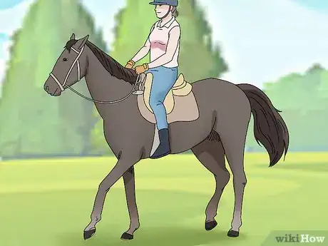Image titled Ride a Horse With No Stirrups Step 12