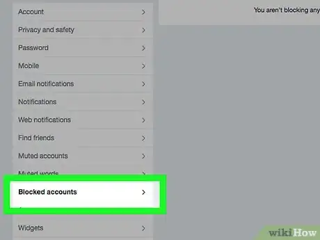 Image titled See Who You Have Blocked on Twitter Step 2
