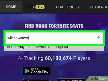 Image titled Check Fortnite Mobile Stats Step 3