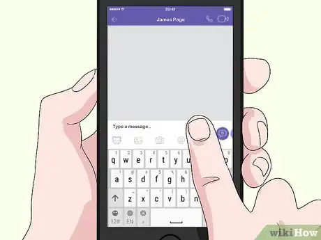 Image titled Use Bitmoji with Viber on iPhone or iPad Step 4