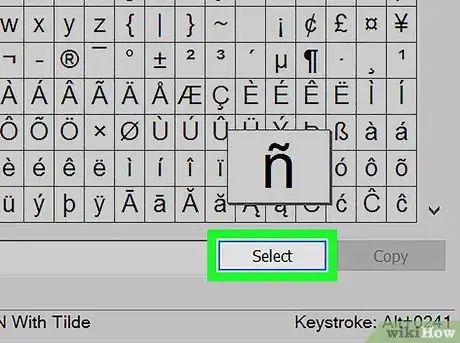 Image titled Type an Enye on PC or Mac Step 5