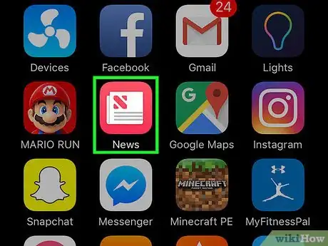 Image titled View Your News History on an iPhone Step 1
