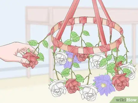 Image titled Make a Hanging Flower Chandelier Step 16