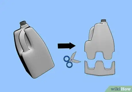 Image titled Make Garden Hot Caps from Used Milk Jugs Step 1