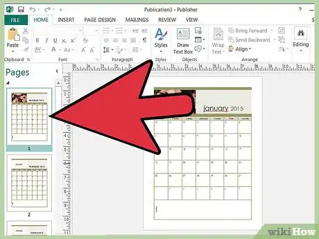Image titled Make a Monthly Calendar with Microsoft Publisher Step 4