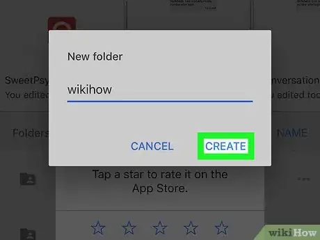 Image titled Create a Folder on Google Drive on iPhone or iPad Step 5