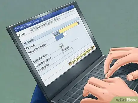Image titled Create an ABAP Program Step 4