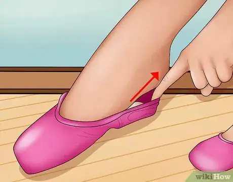 Image titled Break in Canvas Pointe Shoes (Ballet) Step 1