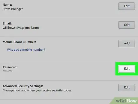Image titled Change Your Amazon Password on PC or Mac Step 5