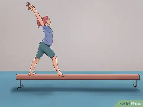 Image titled Do to Back Walkovers on the Beam Step 17