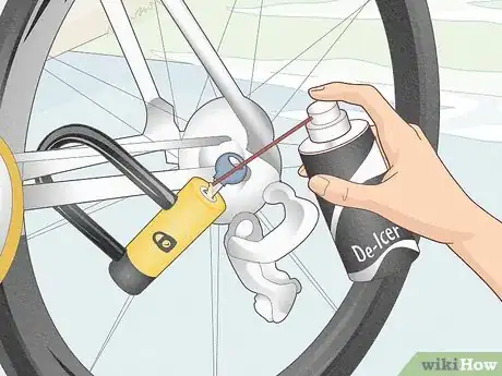 Image titled Keep a Bike Lock from Freezing Step 7