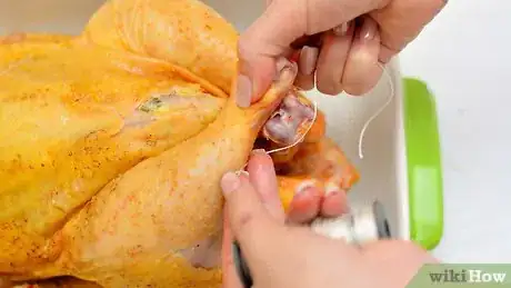 Image titled Coat a Thanksgiving Turkey with Sage Butter Step 10