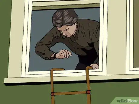 Image titled Decide Whether It Is Safe to Escape During a Fire Step 1