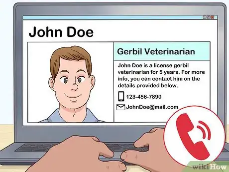 Image titled Choose a Vet for Your Gerbil Step 2