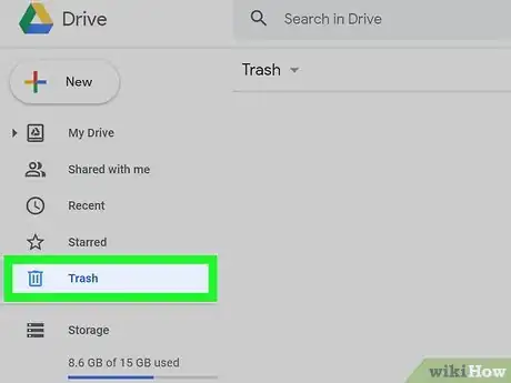Image titled Empty Google Drive Trash Step 2