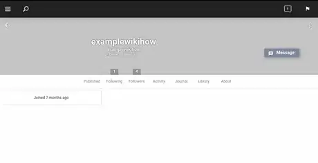 Image titled Message Someone on Quotev Step 2.png