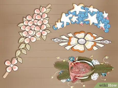 Image titled Pick a Half Up Wedding Hairstyle Step 10