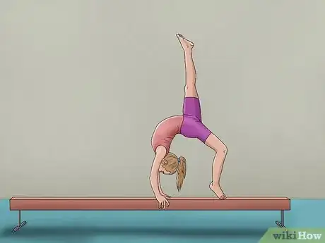 Image titled Do to Back Walkovers on the Beam Step 20