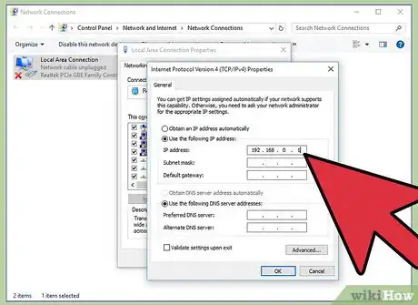 Image titled Make Your Own Ethernet Cable and Set up a Network Between Two Laptops Using Ethernet Cable Step 14Bullet4