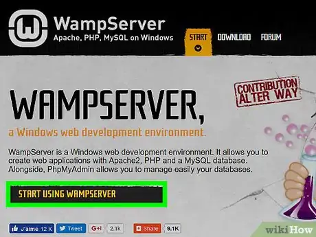 Image titled Open and Test a PHP Script in WampServer Step 1