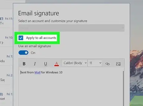 Image titled Sync Outlook Signatures Step 11