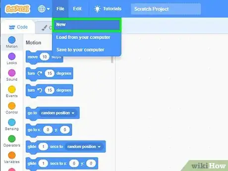 Image titled Use the Translate Extension in Scratch Step 1