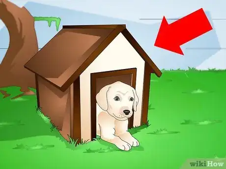 Image titled Make a Puppy Stop Digging Step 2