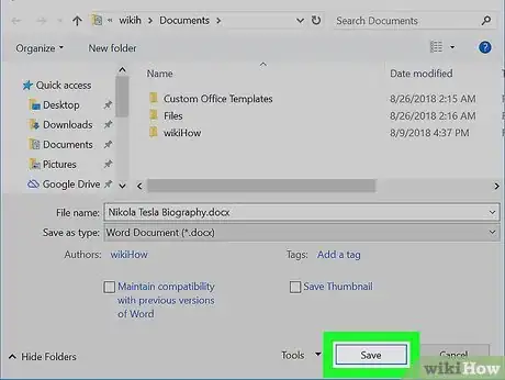 Image titled Convert a Doc File to a Docx File Step 7