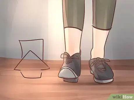 Image titled Do a Shuffle in Tap Dancing Step 1