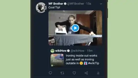 Image titled Retweet with a GIF, Photo or Video.png