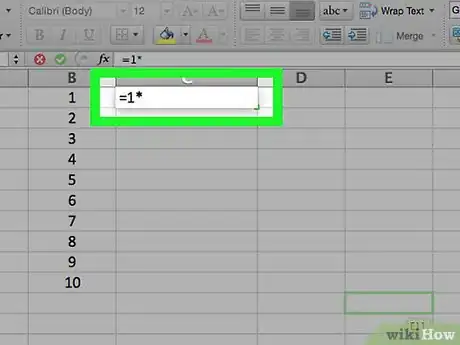 Image titled Multiply in Excel Step 5
