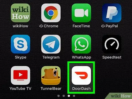 Image titled Change an Address on DoorDash on iPhone or iPad Step 1