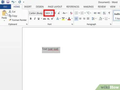 Image titled Change Font Size and Style of Text in MS Office Templates Step 2