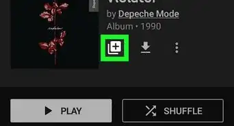 Save Albums to Your Library on YouTube Music on Android