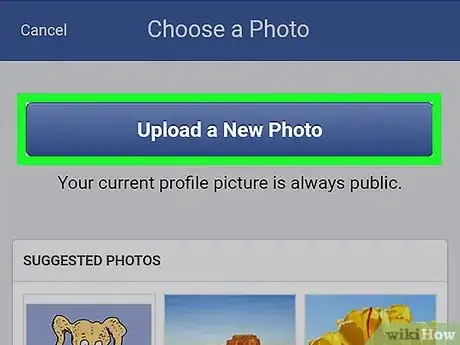 Image titled Change Your Facebook Profile Picture Without Cropping on Android Step 15