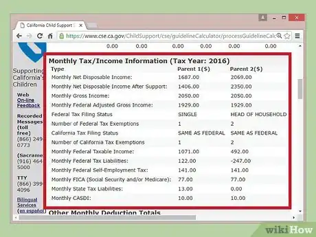 Image titled Calculate Child Support in California Step 13