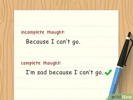 Image titled Avoid Sentence Fragments Step 7